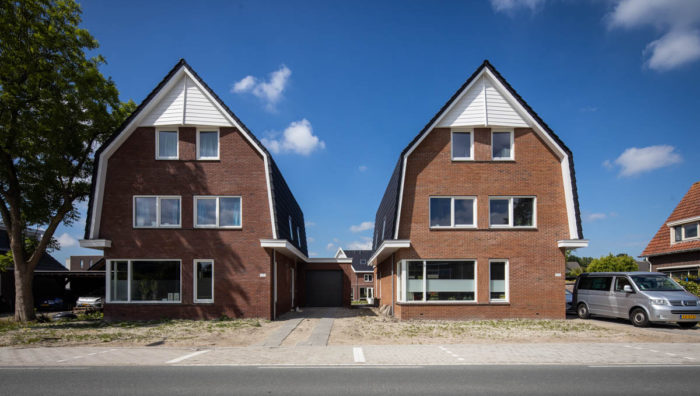 Nieuwbouw 8 woningen aan het Keern/de Kolfbaan in Hoorn