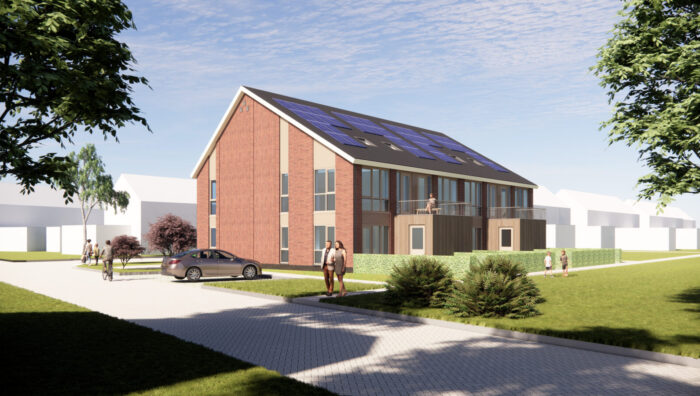 Nieuwbouw 8 appartementen Twisk